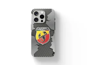 Fiat Abarth Étui Téléphone Cellulaire Édition Limitée Élégante